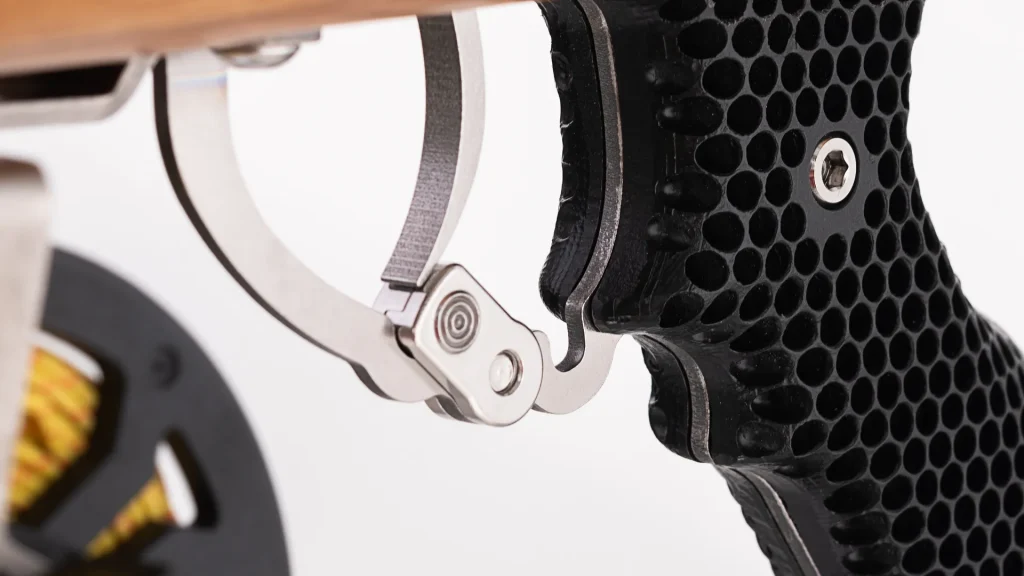 Ergonomic handle designed for professional spearfishers.