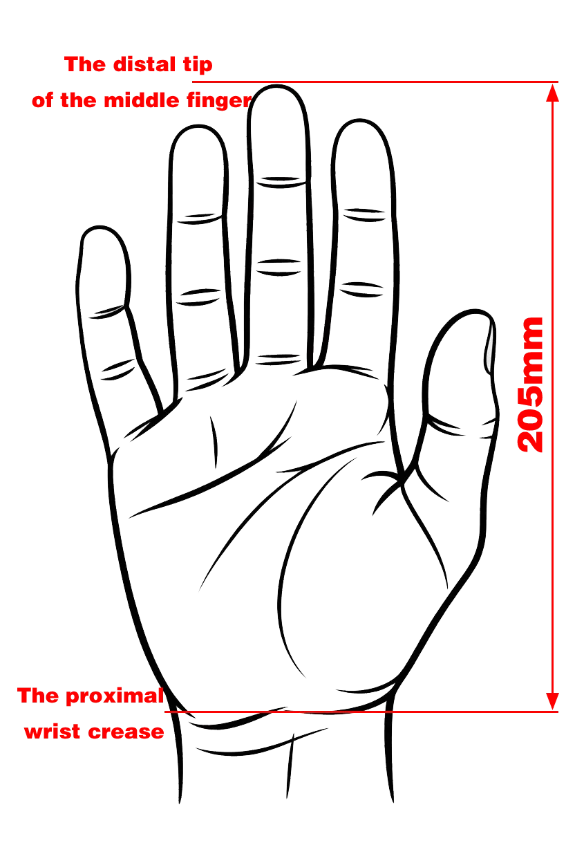 Speargun custom handle calibration 205mm